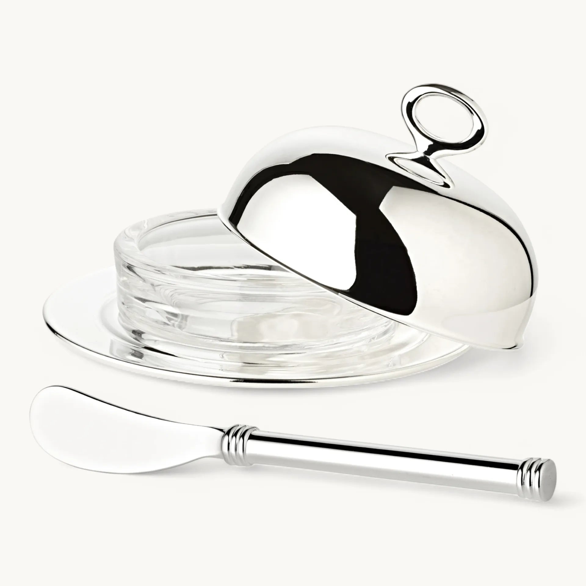 Beurrier Argent plaqué - Jago