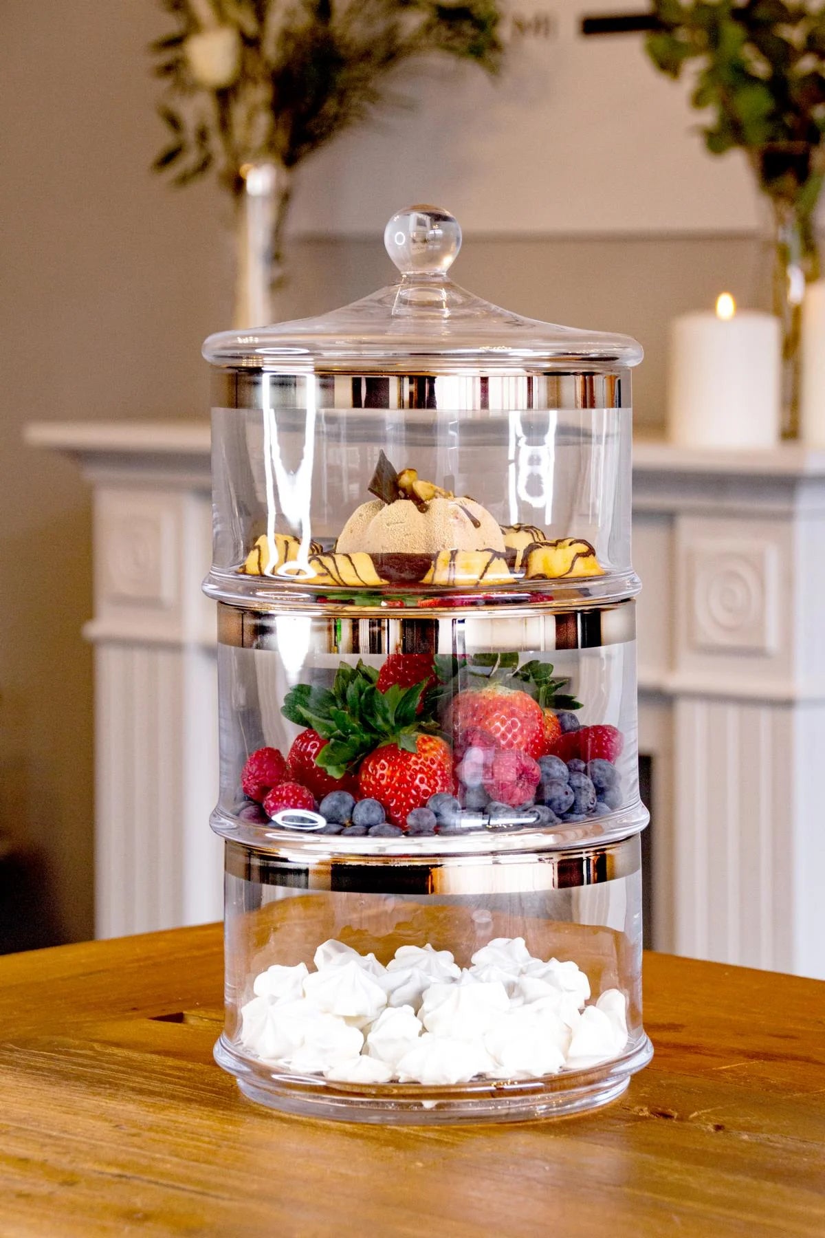 Boîte en verre 3 étages - Vigo