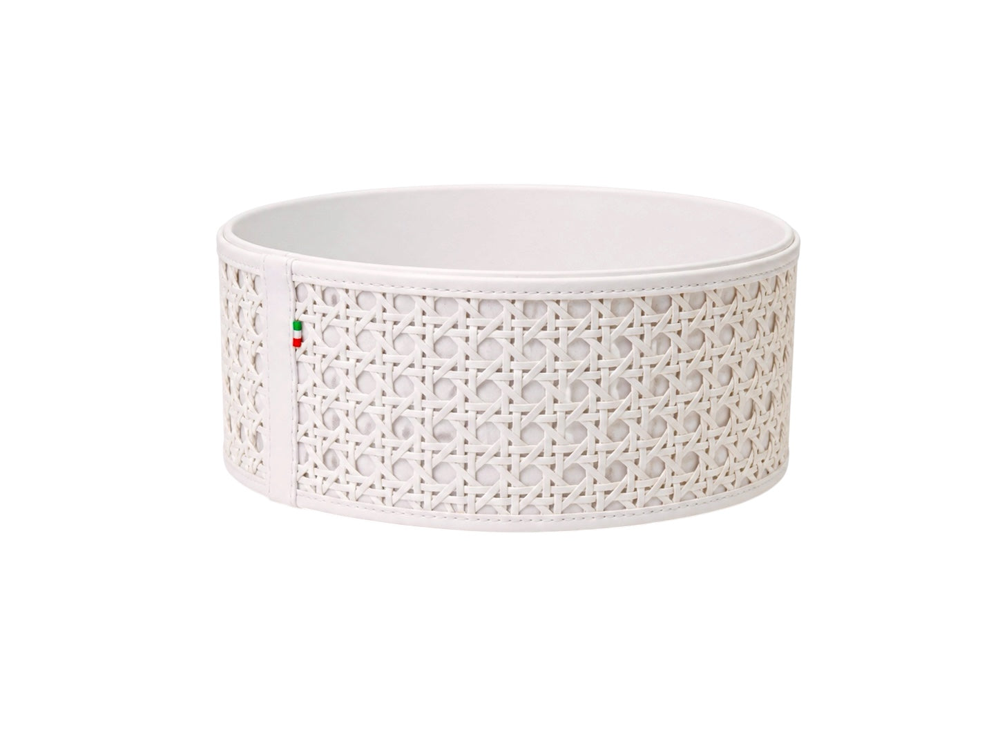 Panier rond - Viena blanc