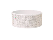 Panier rond - Viena blanc