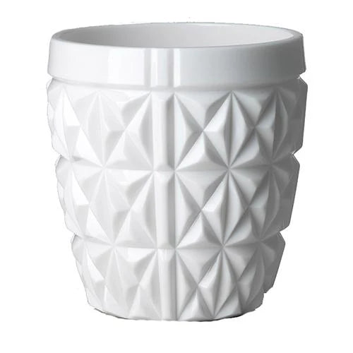 Stella verre à eau blanc - Maison porcel  | Porcelaine