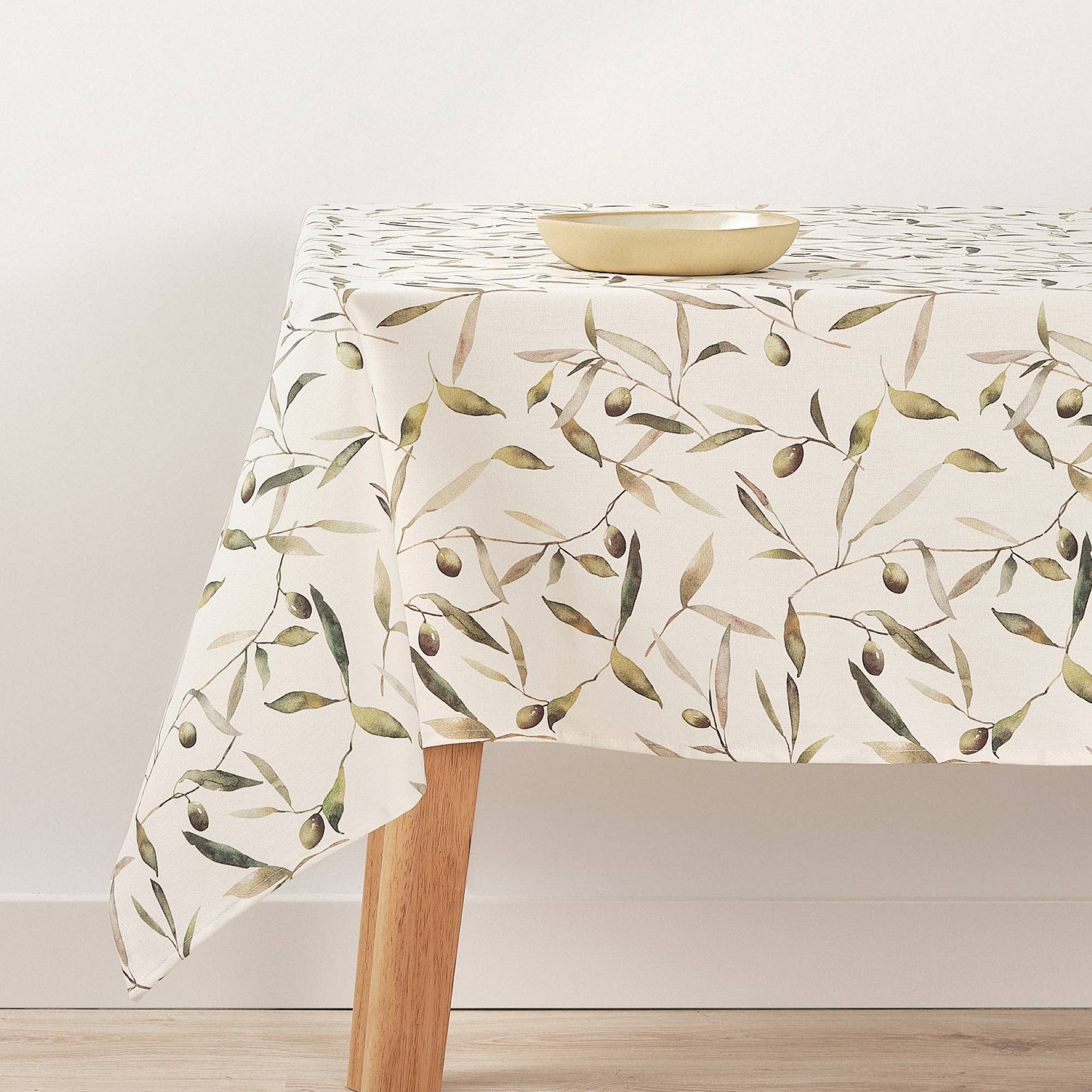 Nappe olivia 100 % coton anti tache