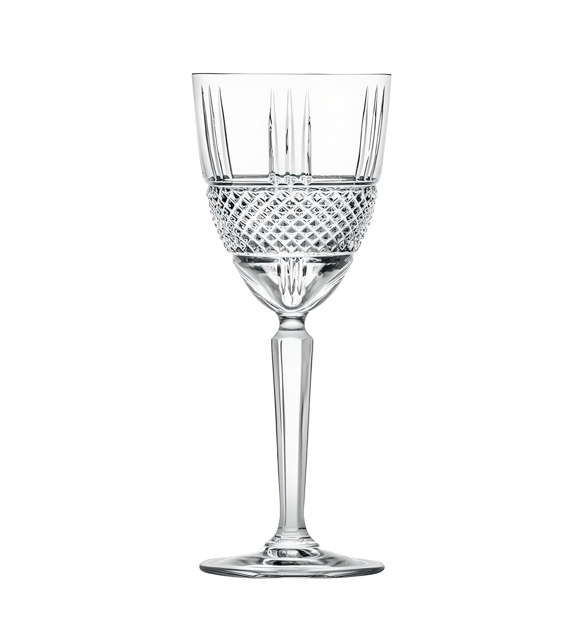 Verre à vin Diamond - Maison porcel  | Porcelaine