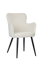 Chaise Bing blanc perle - Maison porcel  | Porcelaine