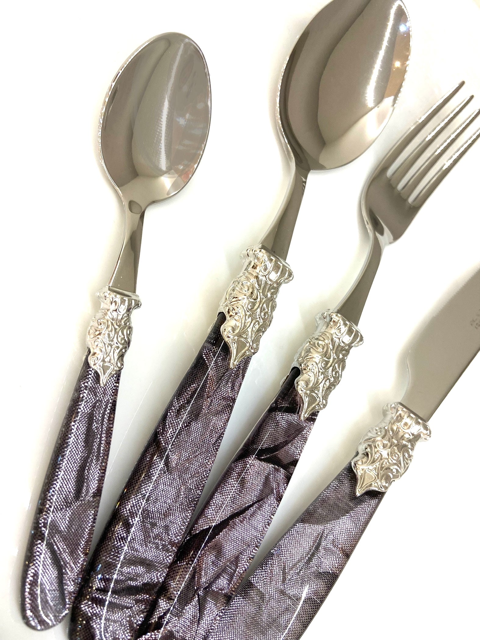 Paris argent pailleté - Maison porcel  | Porcelaine