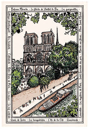Torchon “Notre Dame de Paris”
