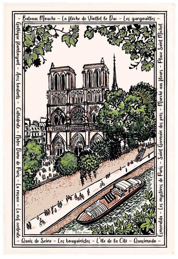 Torchon “Notre Dame de Paris”