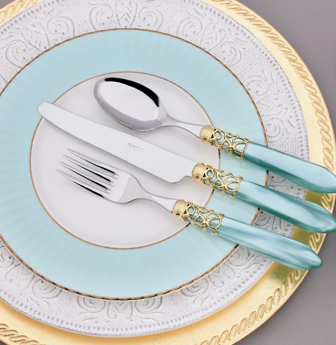 Bugatti melodia blanc doré - Maison porcel  | Porcelaine