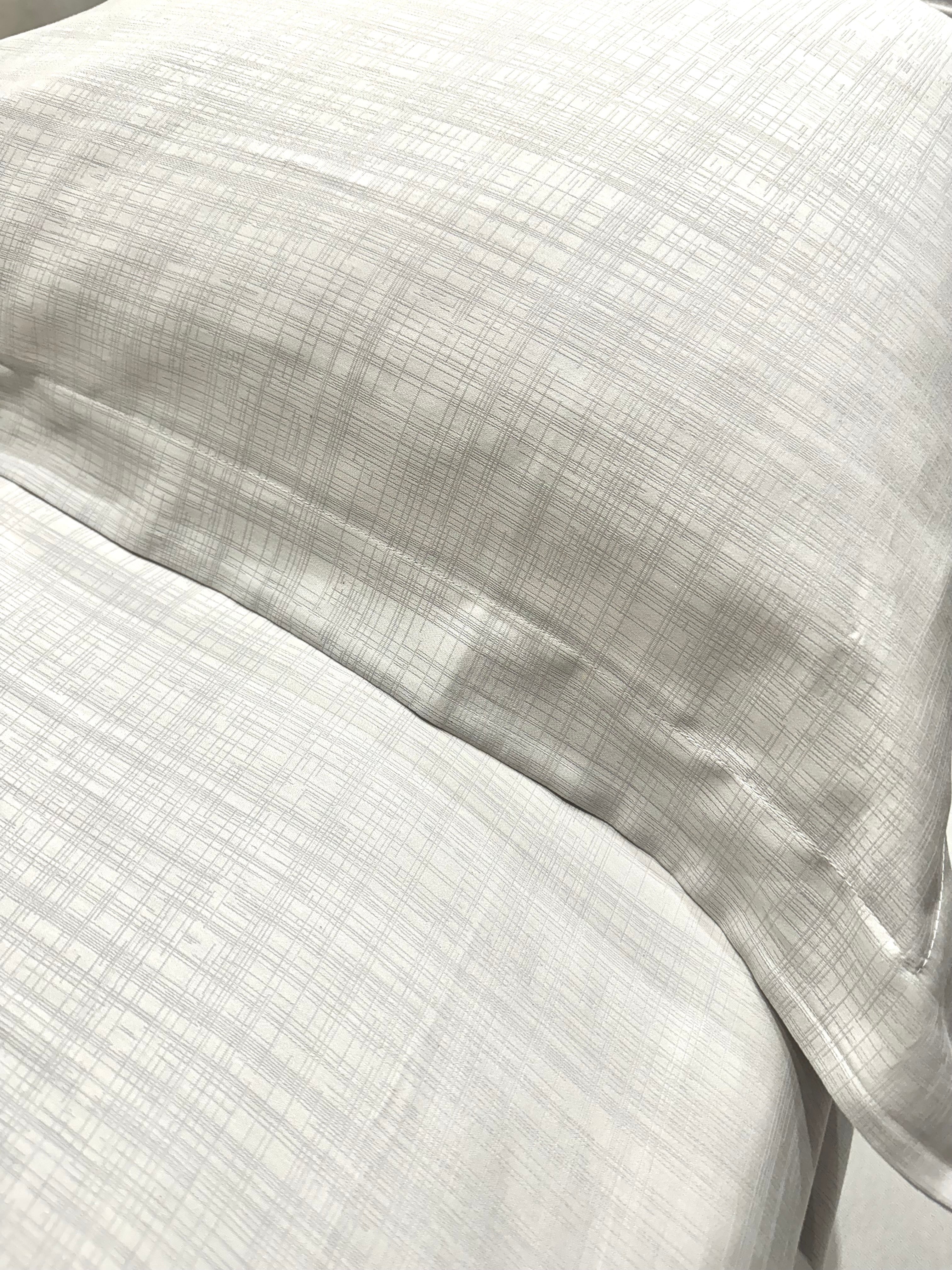 Housse de couette Irreverence gris - Maison porcel  | Porcelaine