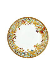 Assiette plate en porcelaine 28cm - Le jardin de Versace
