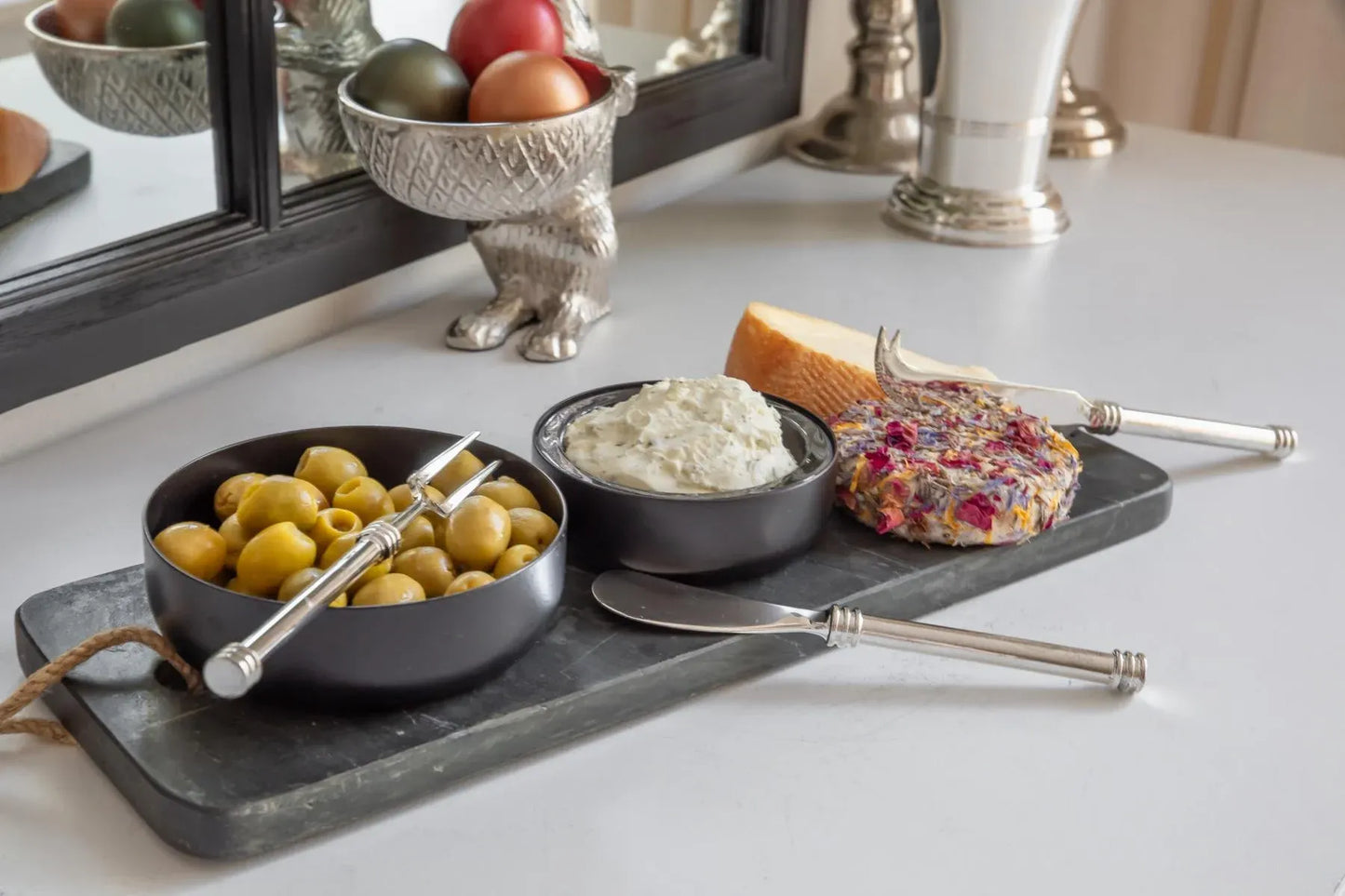 Set 3 pièces Plaqué Argent – Lea