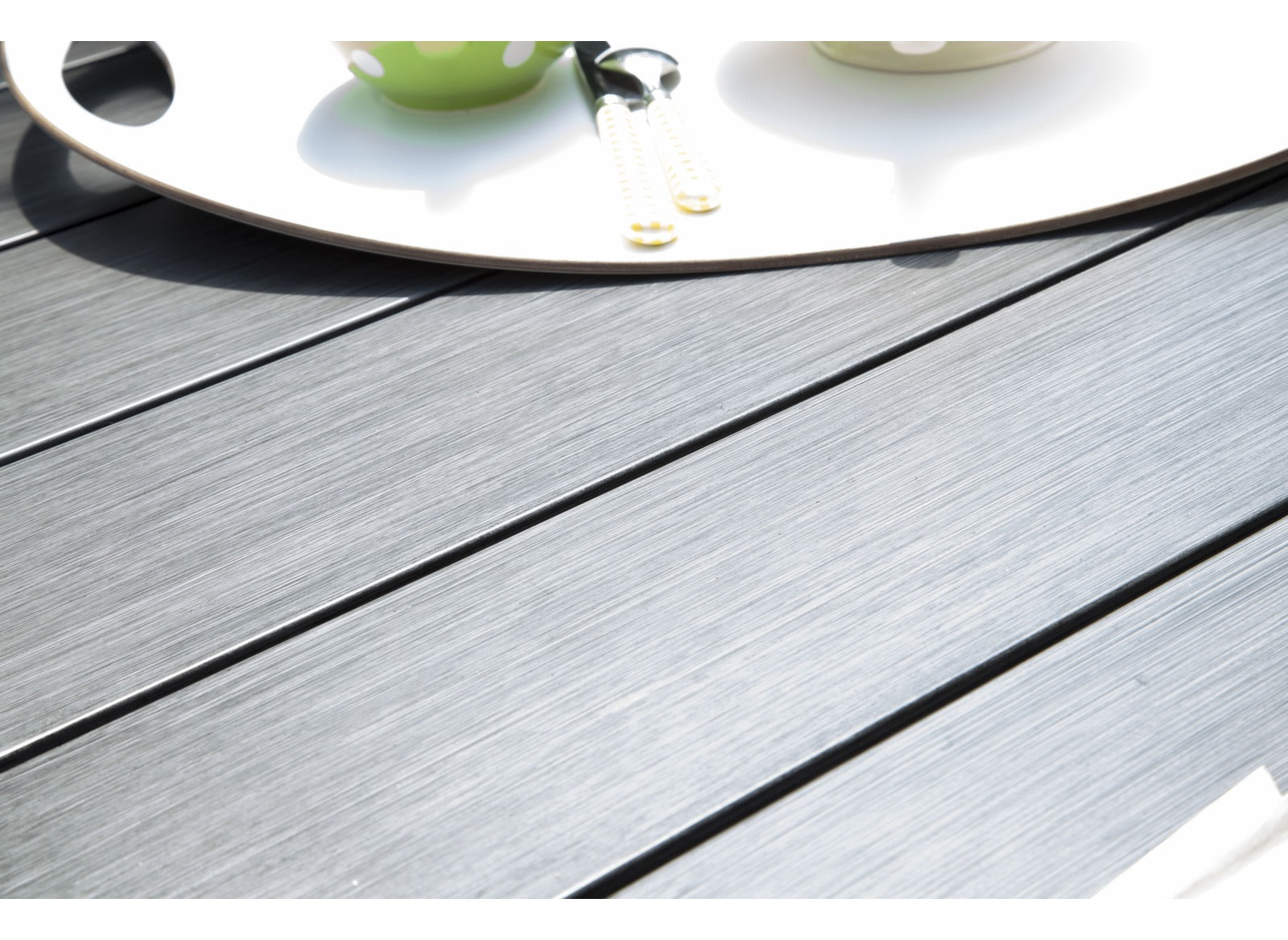 Table de jardin Cross 240 cm - Brun