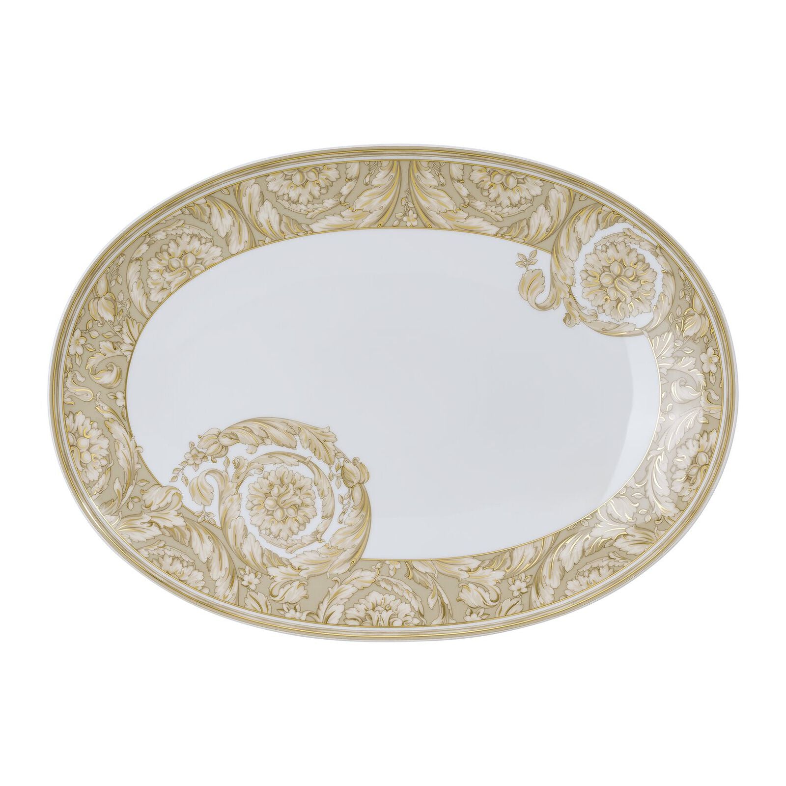 Plat 38cm  - Barocco Beige Versace