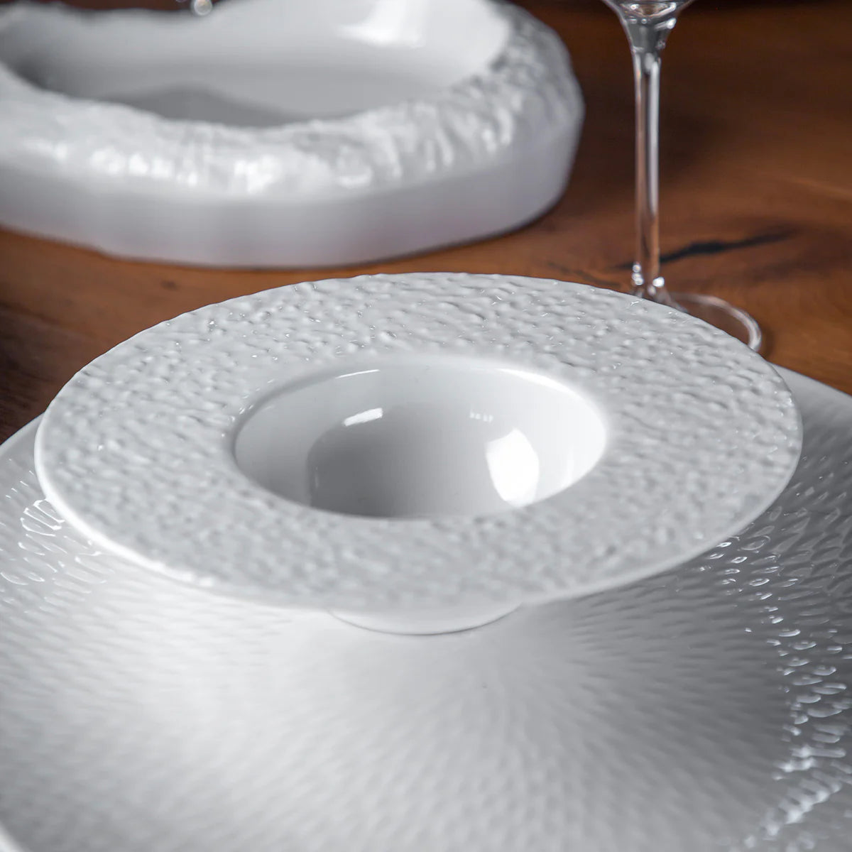 Assiette à dessert en mélamine - Luna