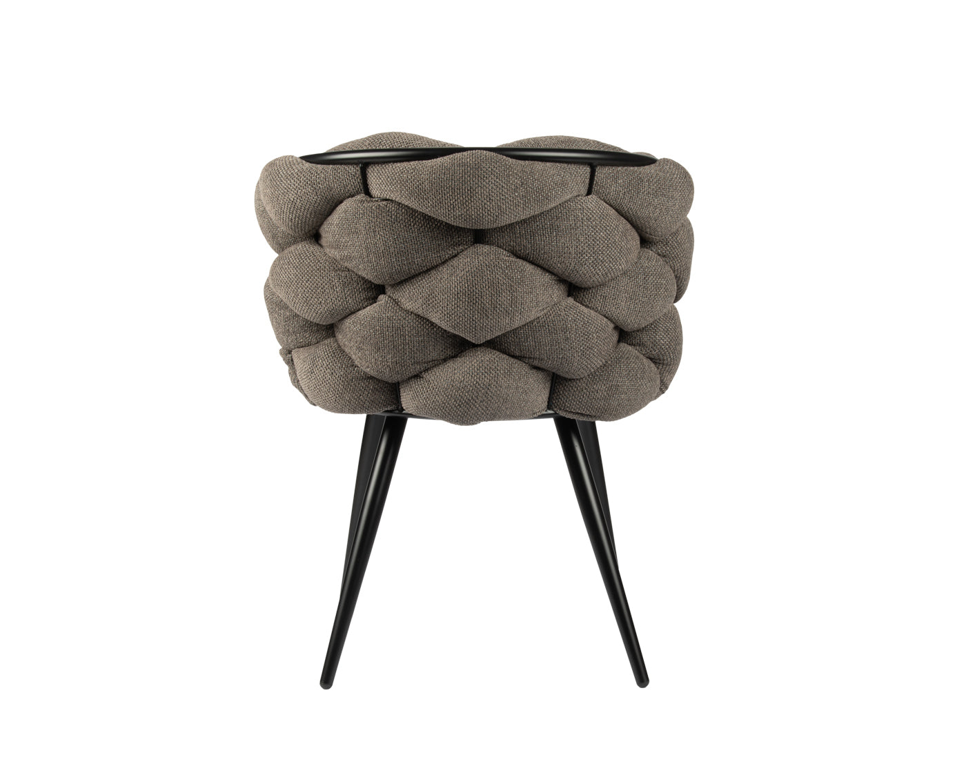 Chaise Roka taupe - Maison porcel  | Porcelaine