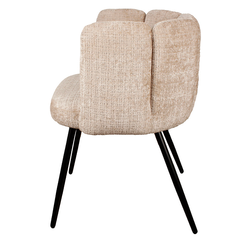 Pearl white Mina chair