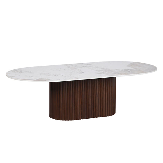 Table basse urban chic - Marbre céramique