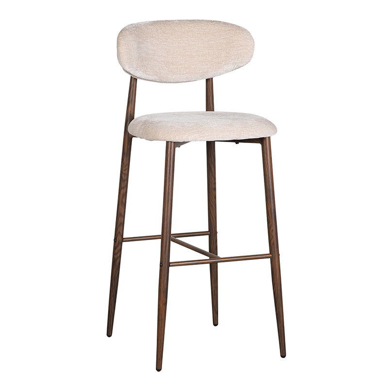 Chaise haute Japan Beige - Bar ou îlot