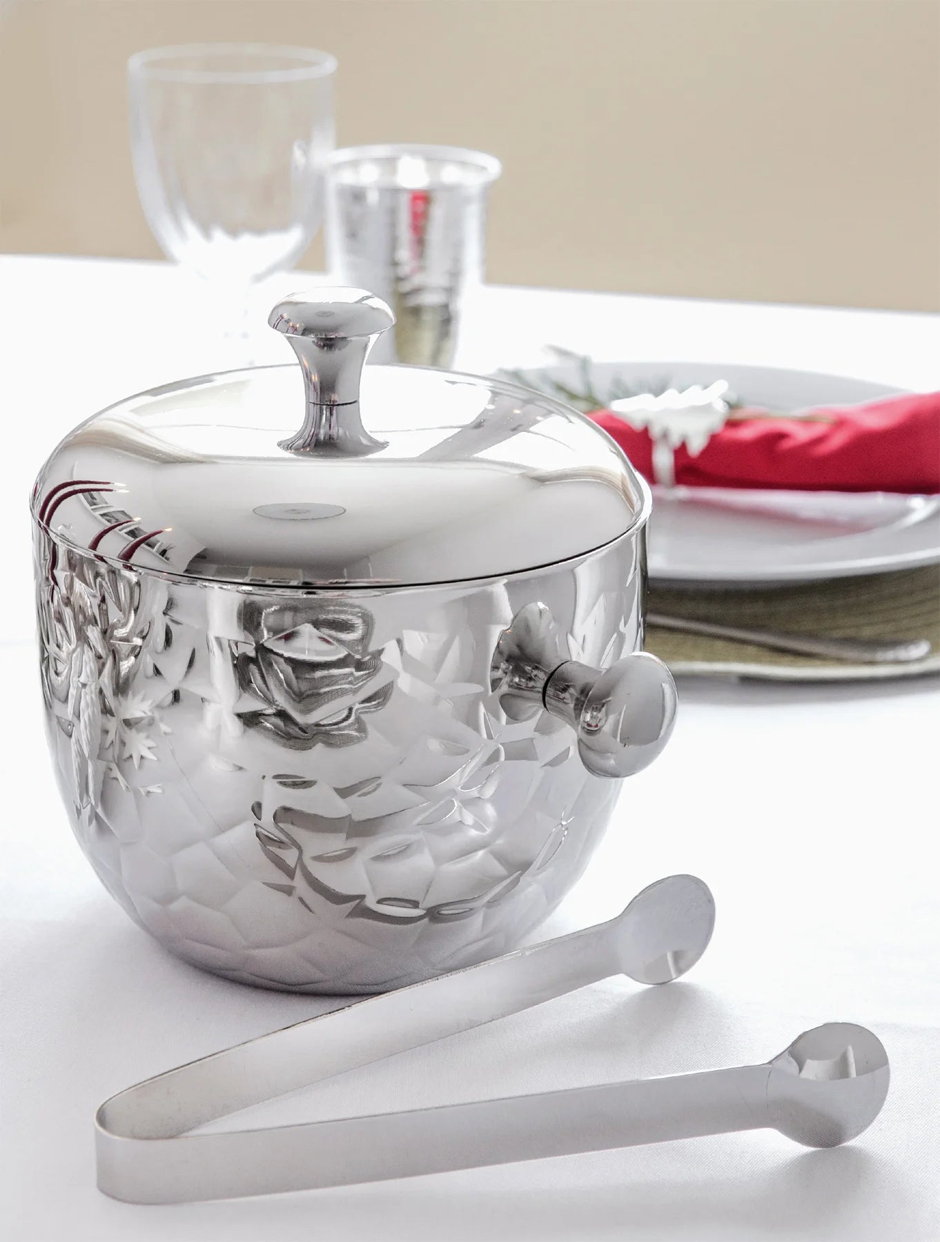 Seau à Glace avec Couvercle & Pince - Rico