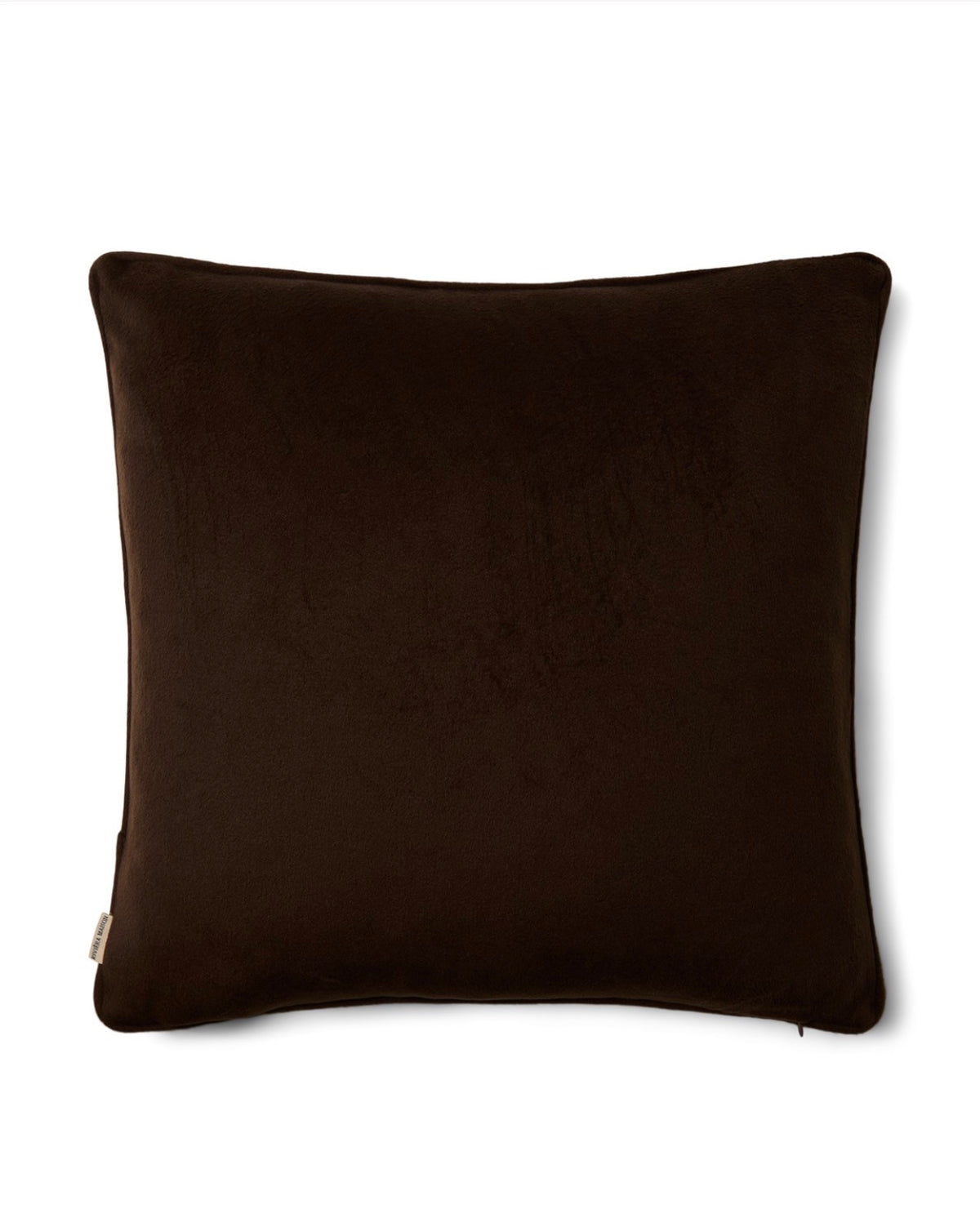 Coussin Arden marron et blanc - 60 cm
