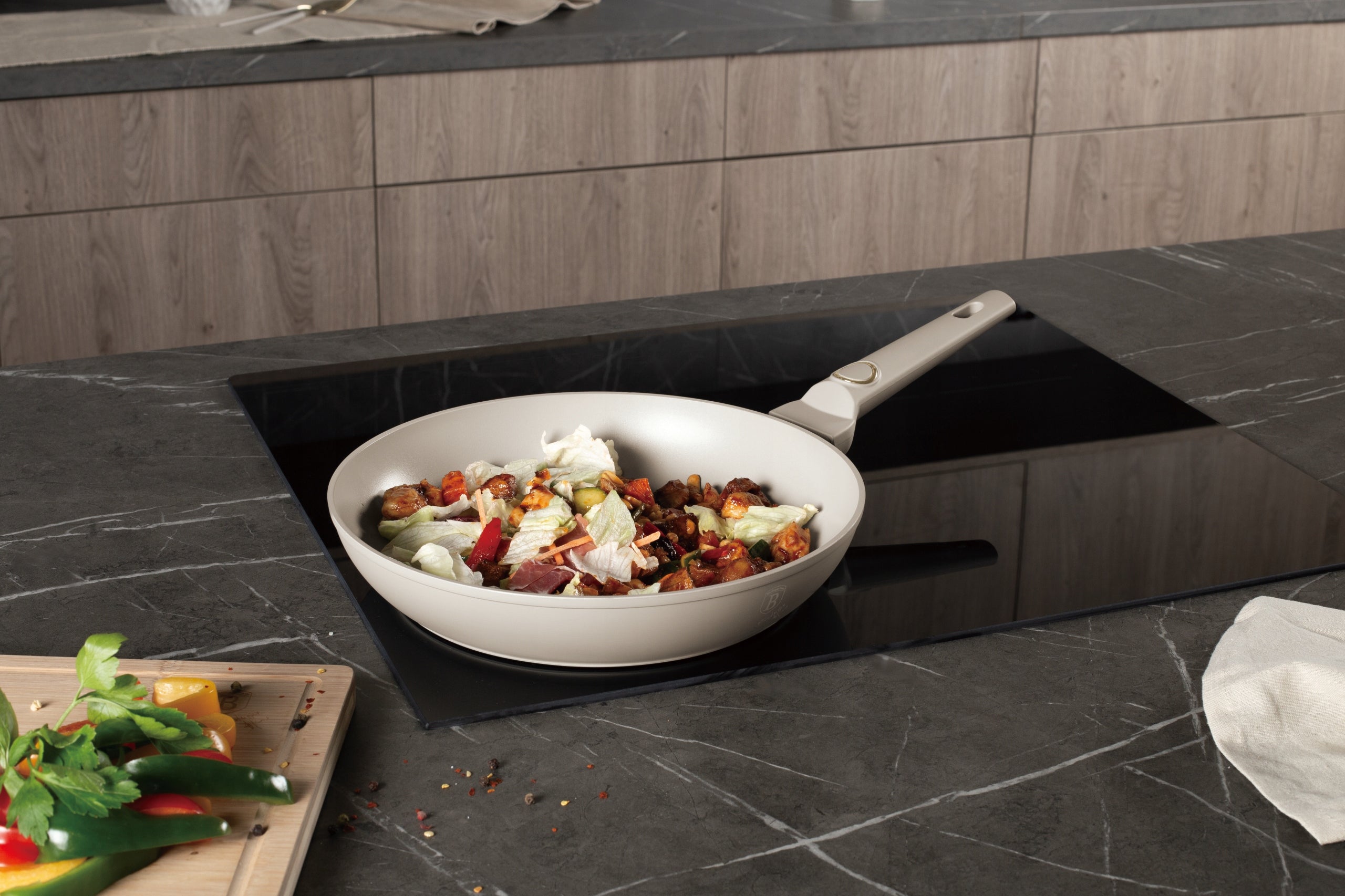 Sahara poêle 28cm - Maison porcel  | Porcelaine