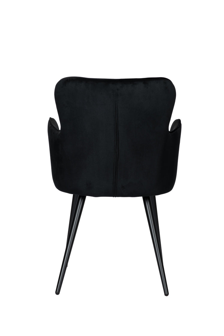 Chaise Bing Noir - Maison porcel  | Porcelaine