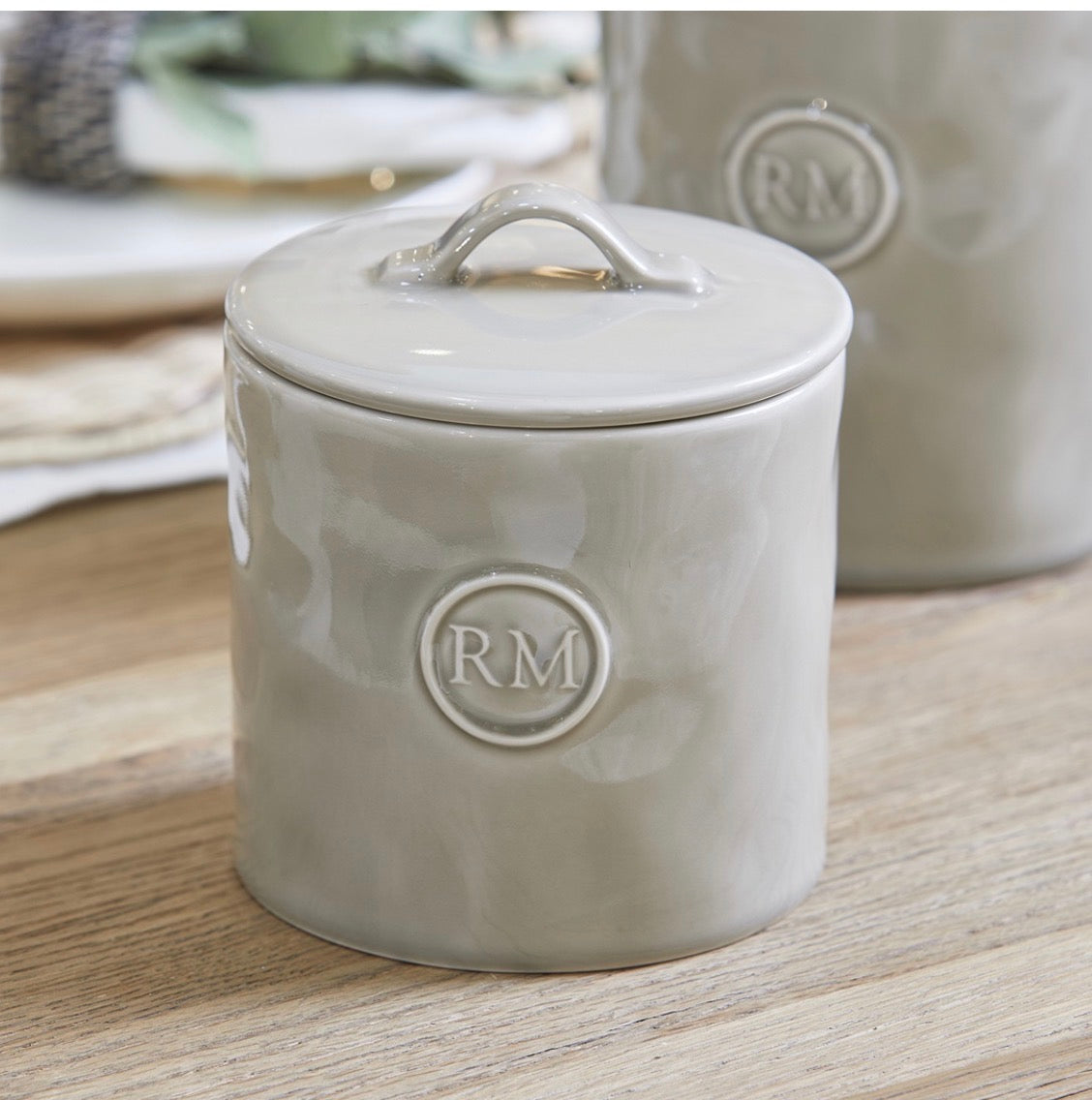 Pot de Rangement Portofino S en Grès