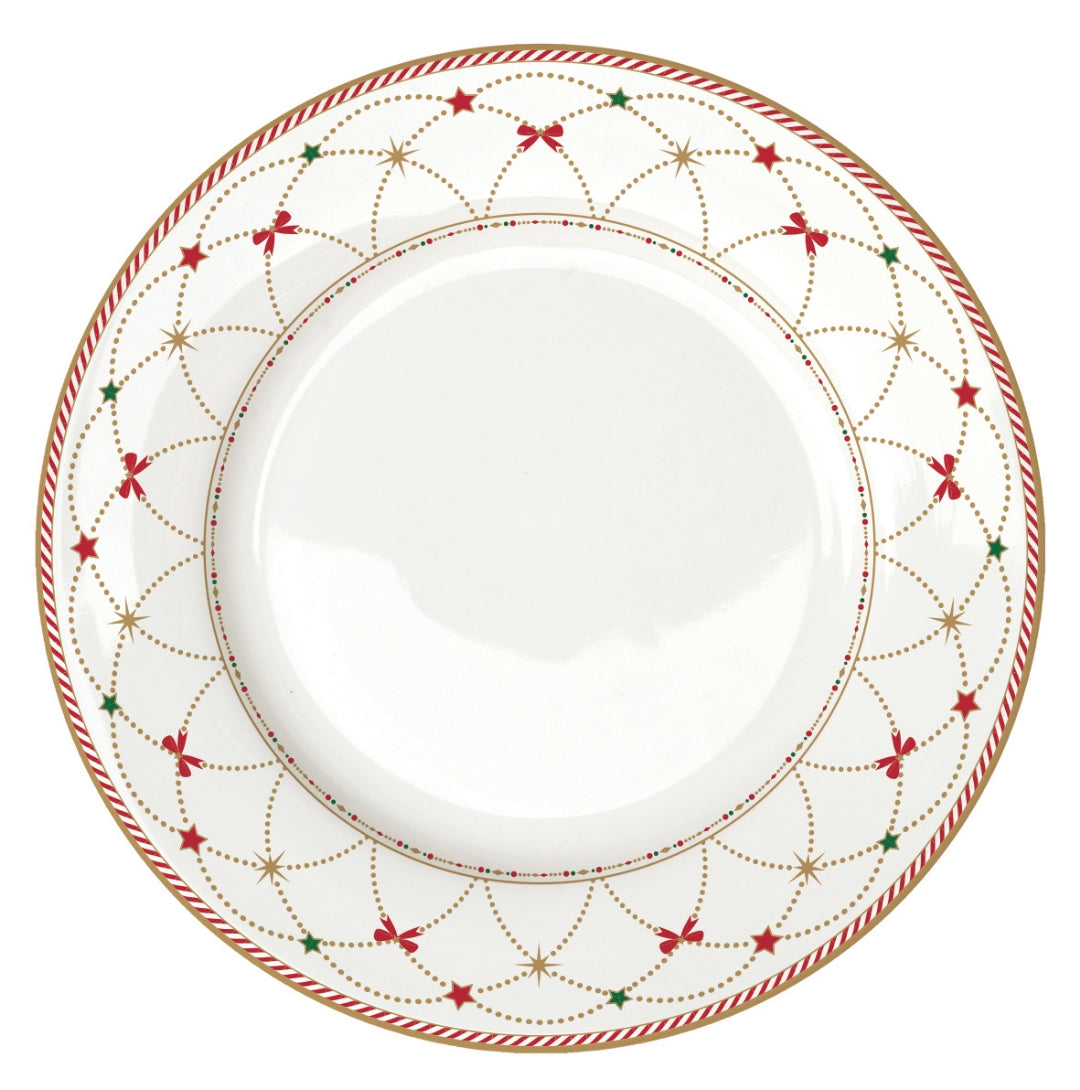 Porcelain dinner plate - Nutcracker twist
