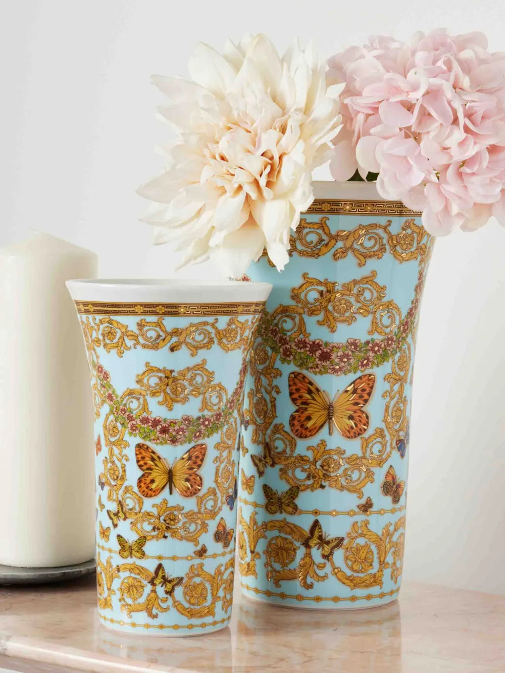 Vase en porcelaine 26cm - Le jardin de Versace