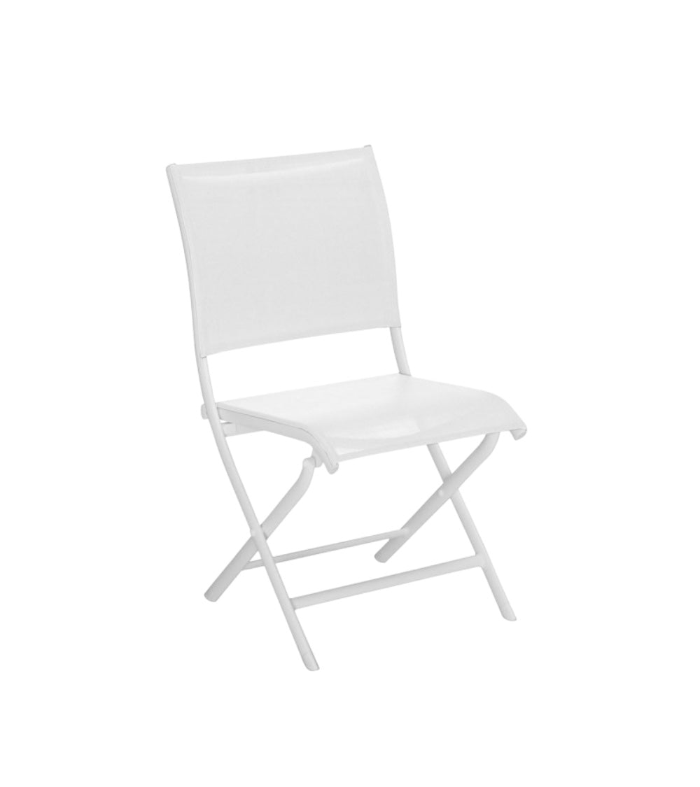 Chaise pliante - OCEO blanche