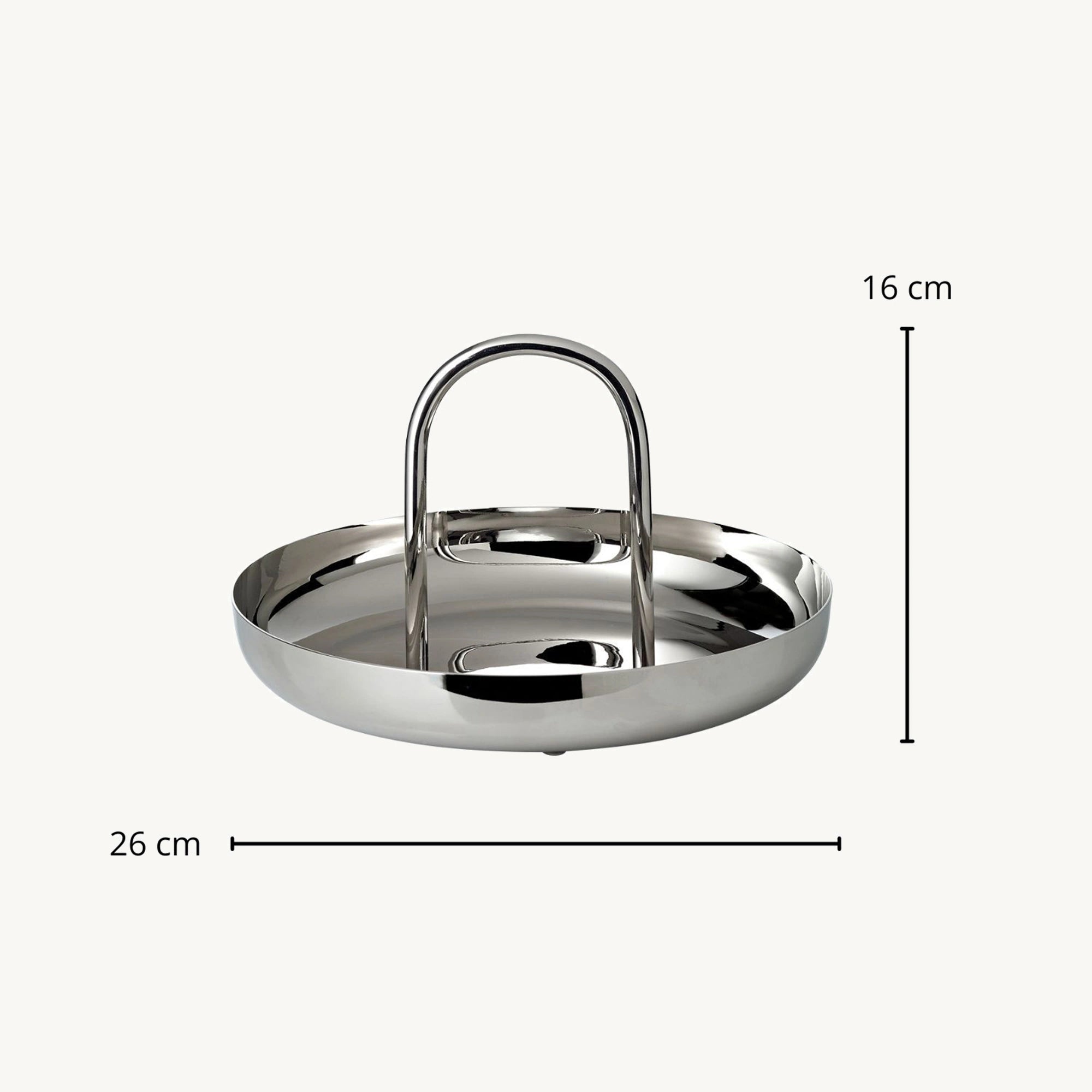 Coupe design en acier inoxydable – Élégance argentée