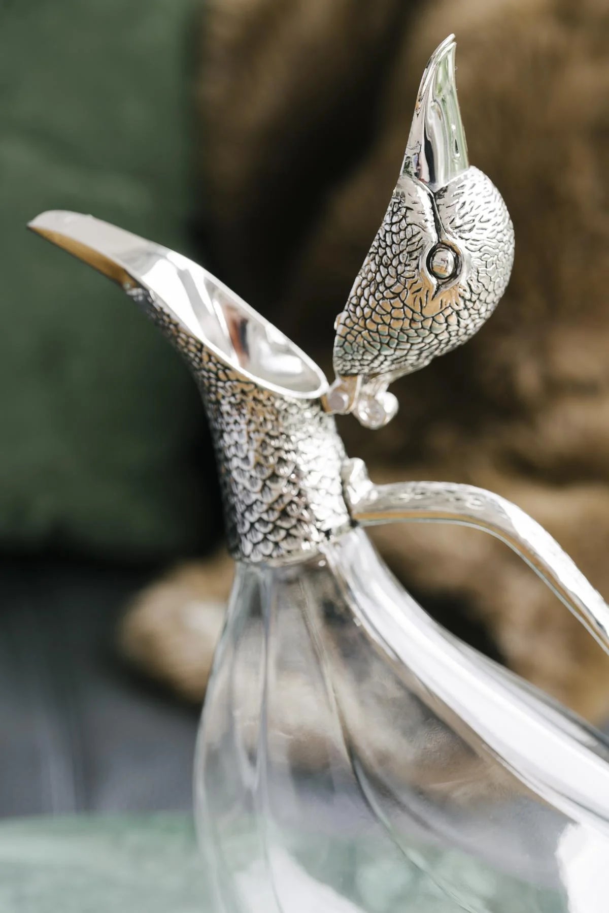 Décanteur plaqué argent - Daisy