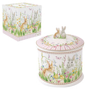Bonbonnière en porcelaine - Happy Easter