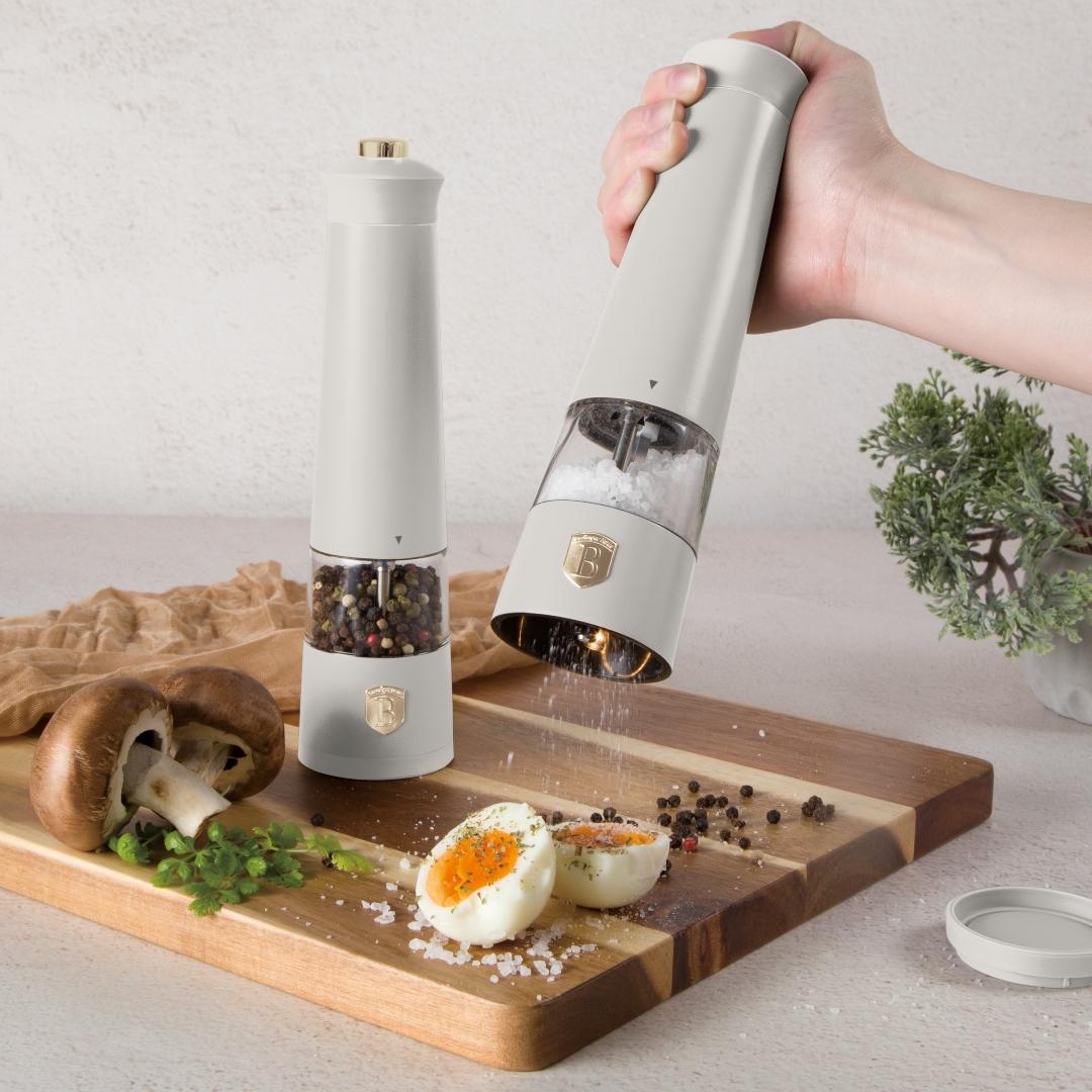 Sahara moulin électrique 2pcs - Maison porcel  | Porcelaine