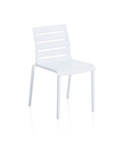 Chaise Kettler empilable - Ponza blanc