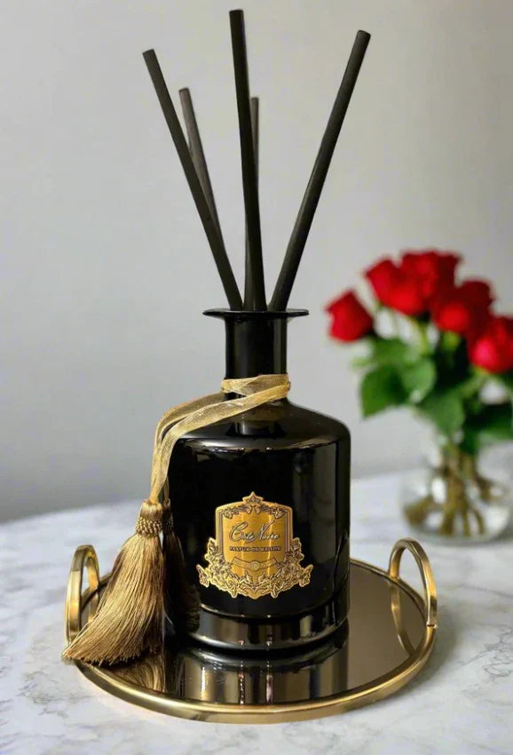 Luxury Art Deco Diffuser 120cl - Black &amp; Gold