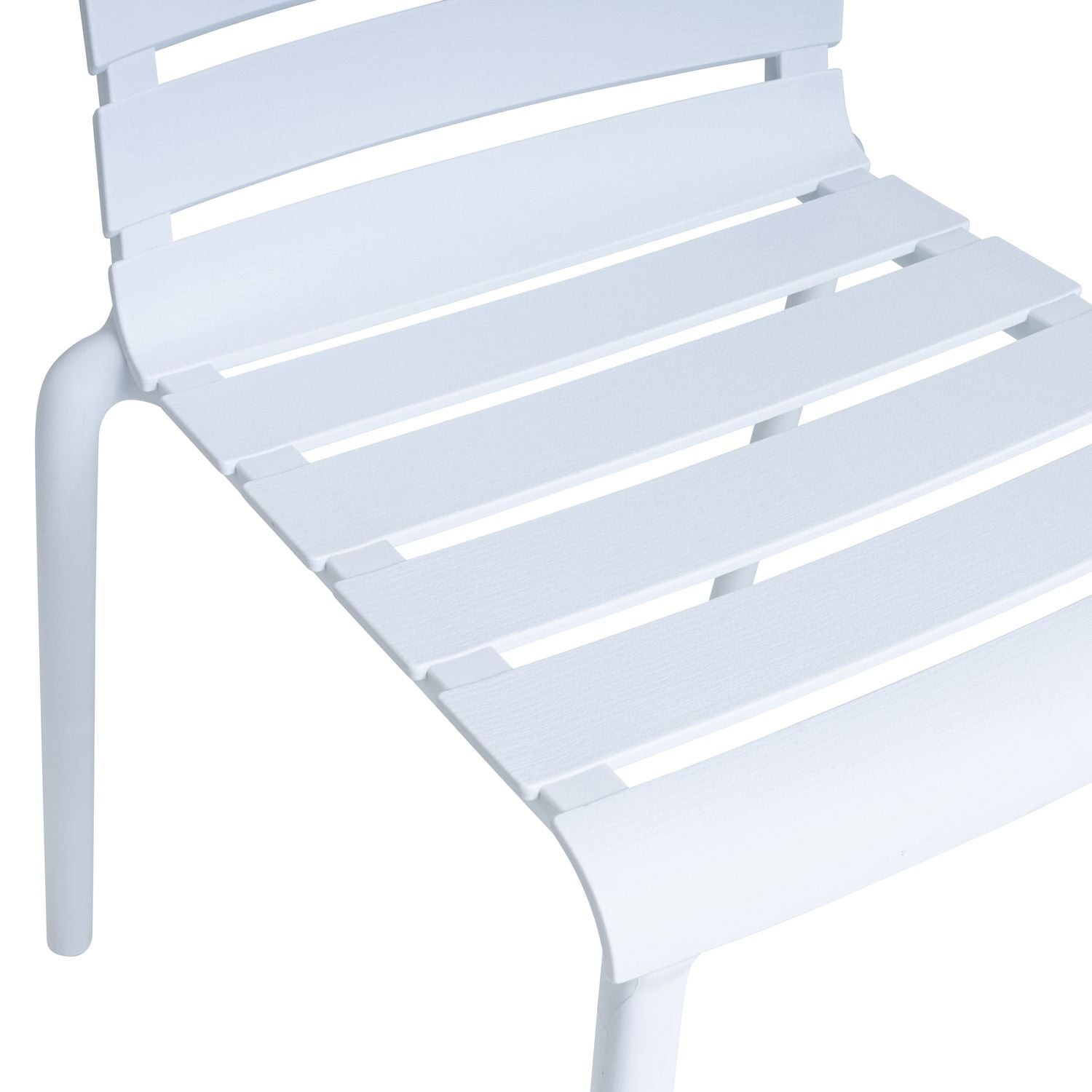 Chaise Kettler empilable - Ponza blanc