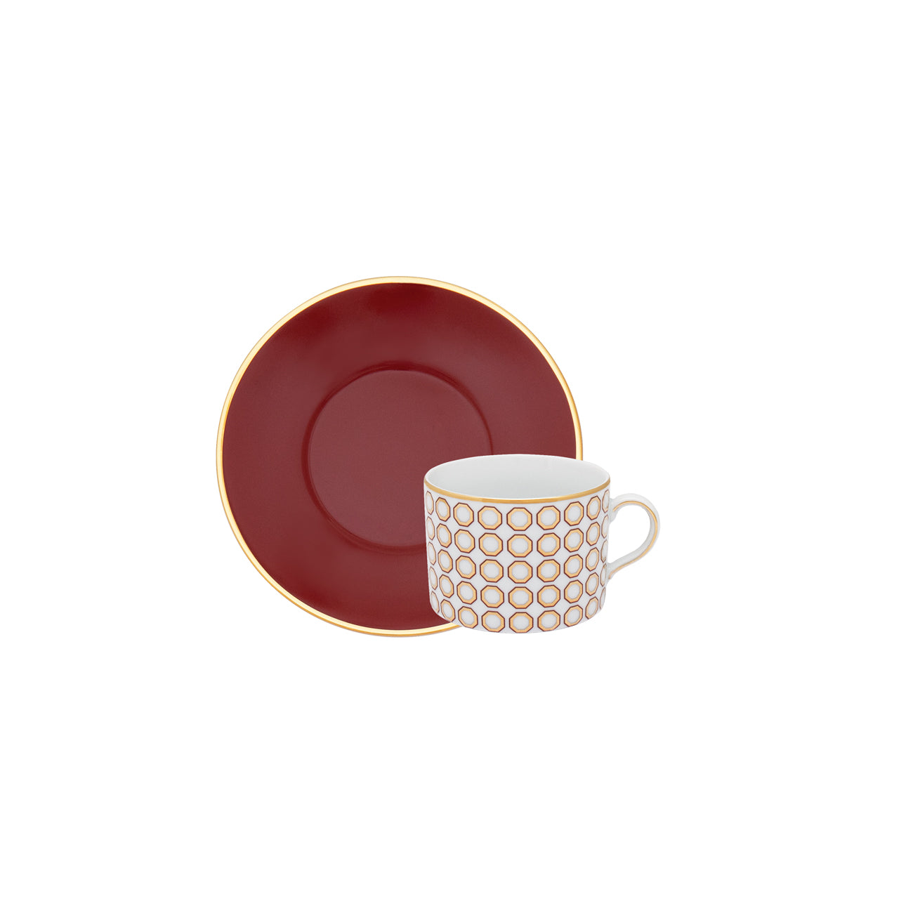 Tasse à thé en porcelaine - Ruby