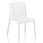 Chaise empilable blanc Kettler - Lago