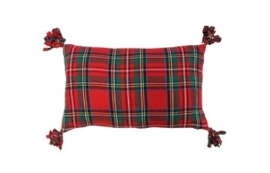 Housse de Noël x-mas 30x50 rouge - Maison porcel  | Porcelaine