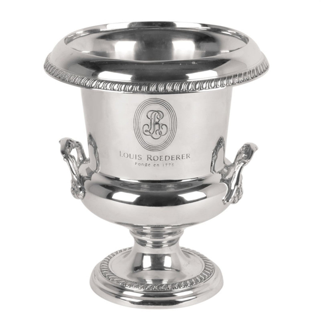 Small Prestige champagne bucket 25cm in silver-plated brass