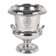 Small Prestige champagne bucket 25cm in silver-plated brass