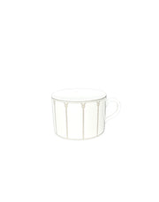 Classica tasse à thé - Maison porcel  | Porcelaine