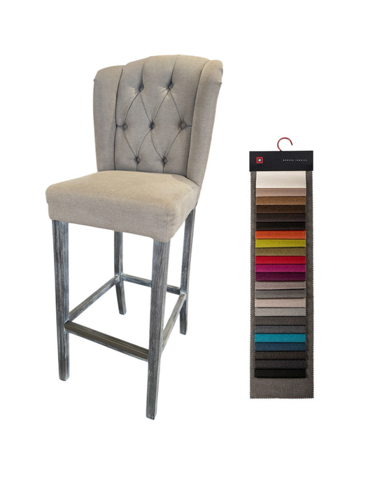 Chaise de bar CHESTER (Personnalisable)