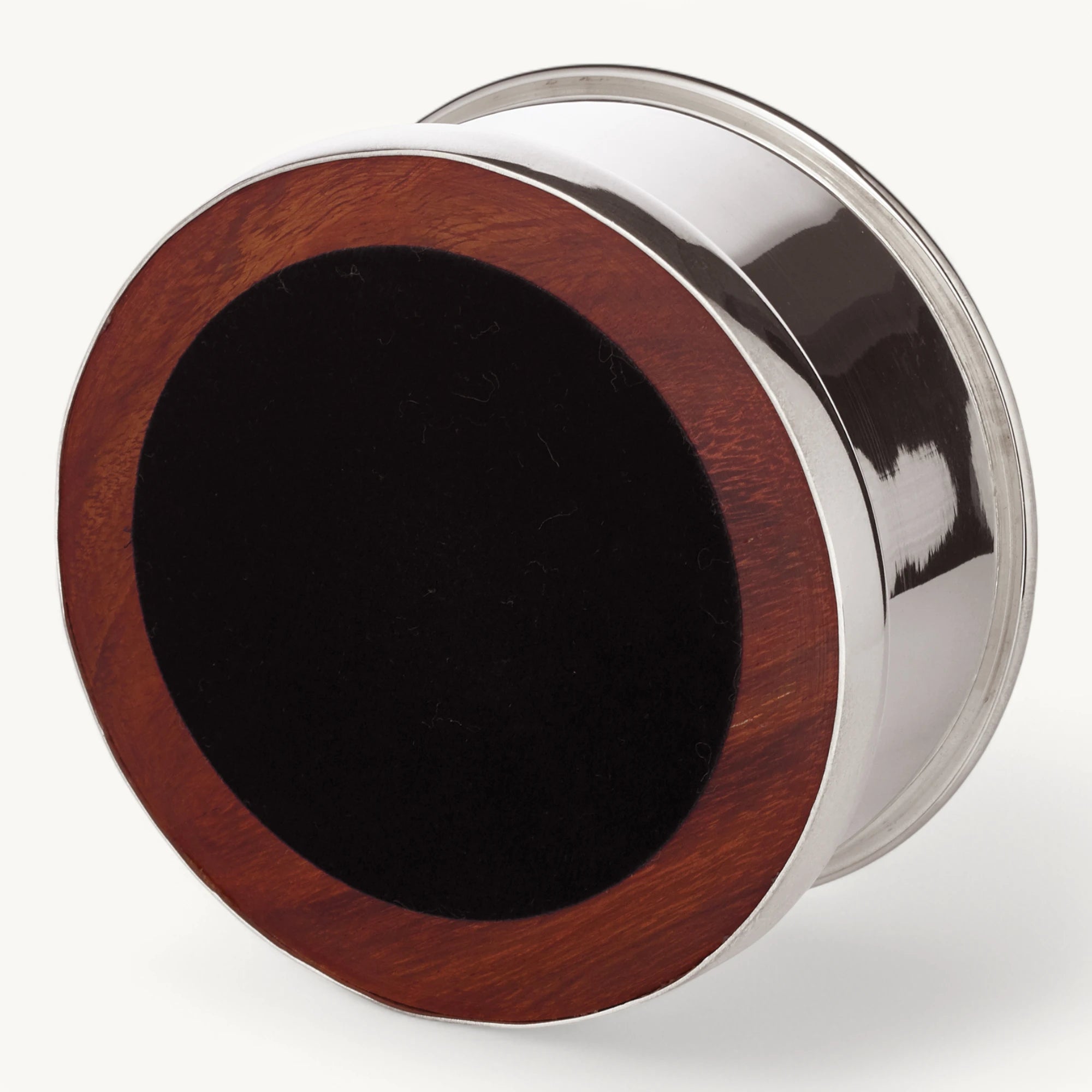 Dessous de Bouteille en plaqué Argent - Derby 10cm