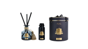Diffuseur luxe art déco petit format 50cl - Noir & doré