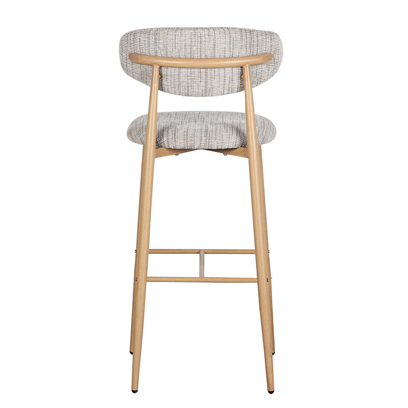 Chaise haute Japan grège- Bar ou îlot