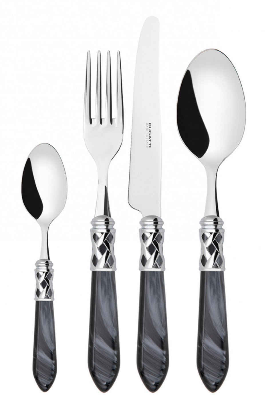 Bugatti Aladdin noir argent - Maison porcel  | Porcelaine