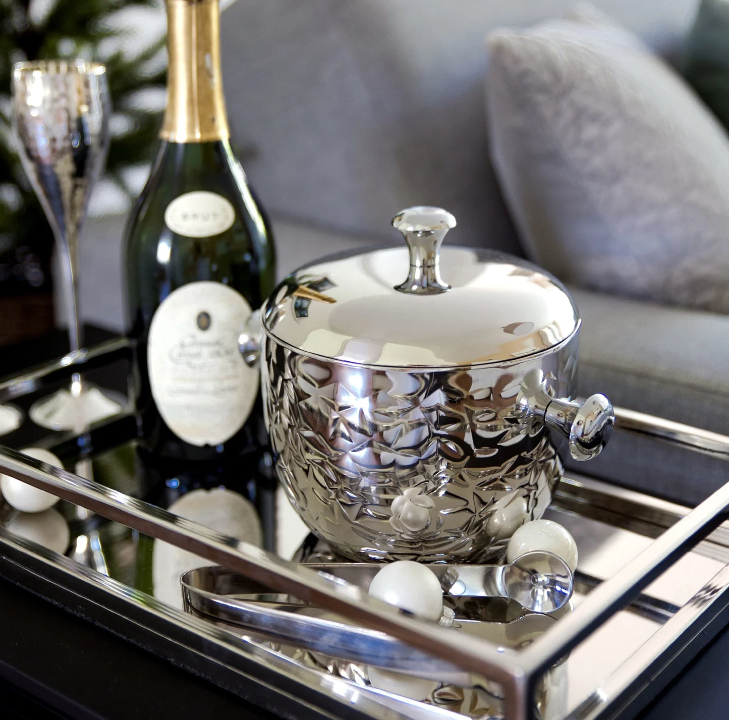 Seau à Glace avec Couvercle & Pince - Rico