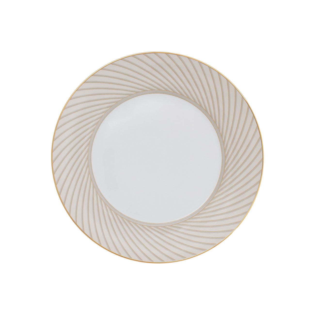 Assiette plate en porcelaine - Flare